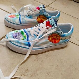 NWT VANS One Piece x Old Skool Devil Fruit Sneakers Size 5.5 W and 4 M